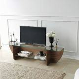Mobile TV noce 158x35x40h cm in legno - Kasuga