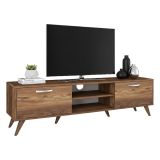Mobile TV noce 180x35x48h cm 2 ante - Avir