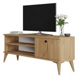 Mobile TV quercia 120x29x44h cm in legno - Muqdisho