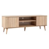 Mobile TV quercia 140x40x50h cm 2 ante - Argegno