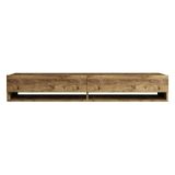 Mobile TV quercia 180x31x29h cm 2 ante - Compasso