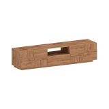Mobile TV rovere 220x44x46h cm 4 ante e 1 cassetto - Maestrale