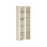 Mobile vetrina 2 ante 70x35x180h cm panna - Izano