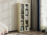 Mobile vetrina 2 ante 70x35x180h cm panna - Izano