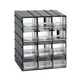 Organiser antracite con cassetti 19x23h cm - Atanasia
