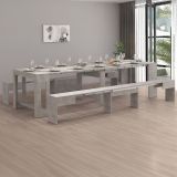 Panca allungabile grigia 290x25x45h cm - Quedan