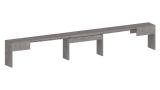 Panca allungabile grigia 290x25x45h cm - Quedan