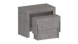 Panca allungabile grigia 290x25x45h cm - Quedan
