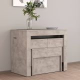 Panca allungabile grigia 290x25x45h cm - Quedan