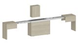 Panca estensibile olmo 290x25x45h cm - Quedan