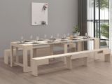 Panca estensibile olmo 290x25x45h cm - Quedan
