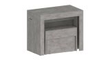 Panca grigia allungabile 290x25x45h cm - Yutu