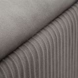 Panca Grigio Scuro oro con due Sgabelli, Panca Contenitore Materiale Struttura in Metallo 80x37x42h cm, Colore Seduta Grigio - Soroti