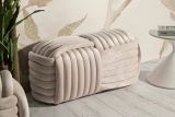 Panca Marokopa, Panchina multiuso, Seduta per ospiti, Cassapanca multifunzione, 90x45 h45 cm, Rosa