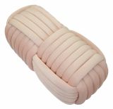 Panca Marokopa, Panchina multiuso, Seduta per ospiti, Cassapanca multifunzione, 90x45 h45 cm, Rosa