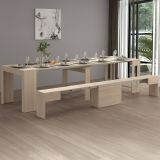 Panca olmo estensibile 290x25x45h cm - Yutu