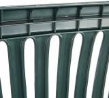 Panchina da esterno Asmi, 114x55h82 cm, Verde