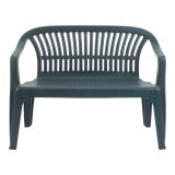 Panchina da esterno Asmi, 114x55h82 cm, Verde