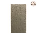 Pannello Decorativo Grigio Cemento set da 20, Facile da Tagliare, Facile da Installare Texture Realistica 60x3 cm, Isolante Acustico Buona Isolazione