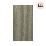 Pannello Decorativo Grigio Roccia set da 12, Facile da Tagliare, Facile da Installare Texture Realistica 60x2.5 cm, Isolante Acustico Buona Isolazione