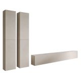 Parete Attrezzata Beige Modulabile 6 Ripiani, Apertura Battente - Haba
