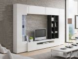 Parete Attrezzata Bianco 7 Ripiani Modulabile 290x40x192h cm, 16 Vani - Mazze