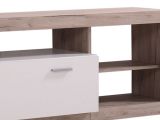 Parete Attrezzata Marrone Rovere Grigio Bianco 7 Ripiani 10 Vani 170.5x41.5x170.5h cm, Un'anta - Moggio