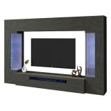 Parete attrezzata modulabile 290cm antracite - Arga