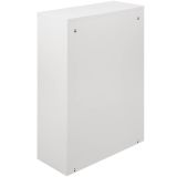 Pattumiera Anella, 60x25h92 cm, Bianco