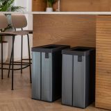 Pattumiera aperta 54 L 44x27x69h cm blu - Longueuil
