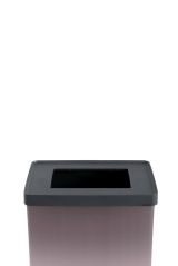 Pattumiera aperta 54 L 44x27x69h cm marrone - Longueuil