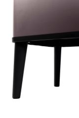 Pattumiera minimal cucina 54 L 44x27x69h cm marrone - Tofino