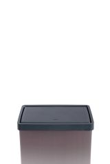 Pattumiera minimal cucina 54 L 44x27x69h cm marrone - Tofino