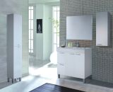 Pensile bagno modulabile 30x85h cm bianco lucido - Alcott