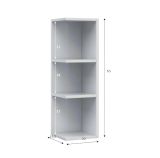 Pensile moderno 20x65h cm bianco - Alinka