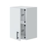 Pensile moderno modulabile 40x59h cm bianco - Thyra