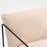 Poltrona Beige set da 2 Braccioli 61x67x75h cm, Peso Supportato 120 kg - Appare