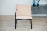 Poltrona Beige set da 2 Braccioli 61x67x75h cm, Peso Supportato 120 kg - Appare