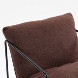 Poltrona Marrone set da 2 Braccioli 61x67x75h cm, Peso Supportato 120 kg - Appare