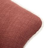 Poltrona Rosso Bianco Base Girevole Braccioli 84x66x80h cm, Materiale Struttura in Metallo - Toamas
