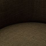 Poltrona Verde Bianco Base Girevole Braccioli 84x66x80h cm, Materiale Struttura in Metallo - Toamas