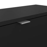 Porta scarpe 2 ante nera 70x85h cm - Larry