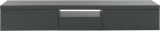 Porta TV antracite 220x40x35h cm 3 ante - Annett