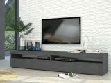Porta TV ardesia 200x45x36h cm 2 ante - Active