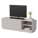 Porta TV beige 150x40x48h cm 2 ante - Finita