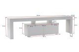 Porta TV beige 180x31x50h cm 2 ante - Andarna