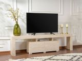 Porta TV beige 180x31x50h cm 2 ante - Andarna