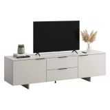 Porta TV beige 180x41x55h cm 2 ante e 2 cassetti - Cislago