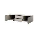 Porta TV beige 180x41x55h cm 2 ante e 2 cassetti - Cislago