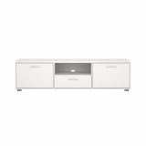 Porta TV bianco 147x39x38h cm 2 ante e 1 cassetto - Charo
